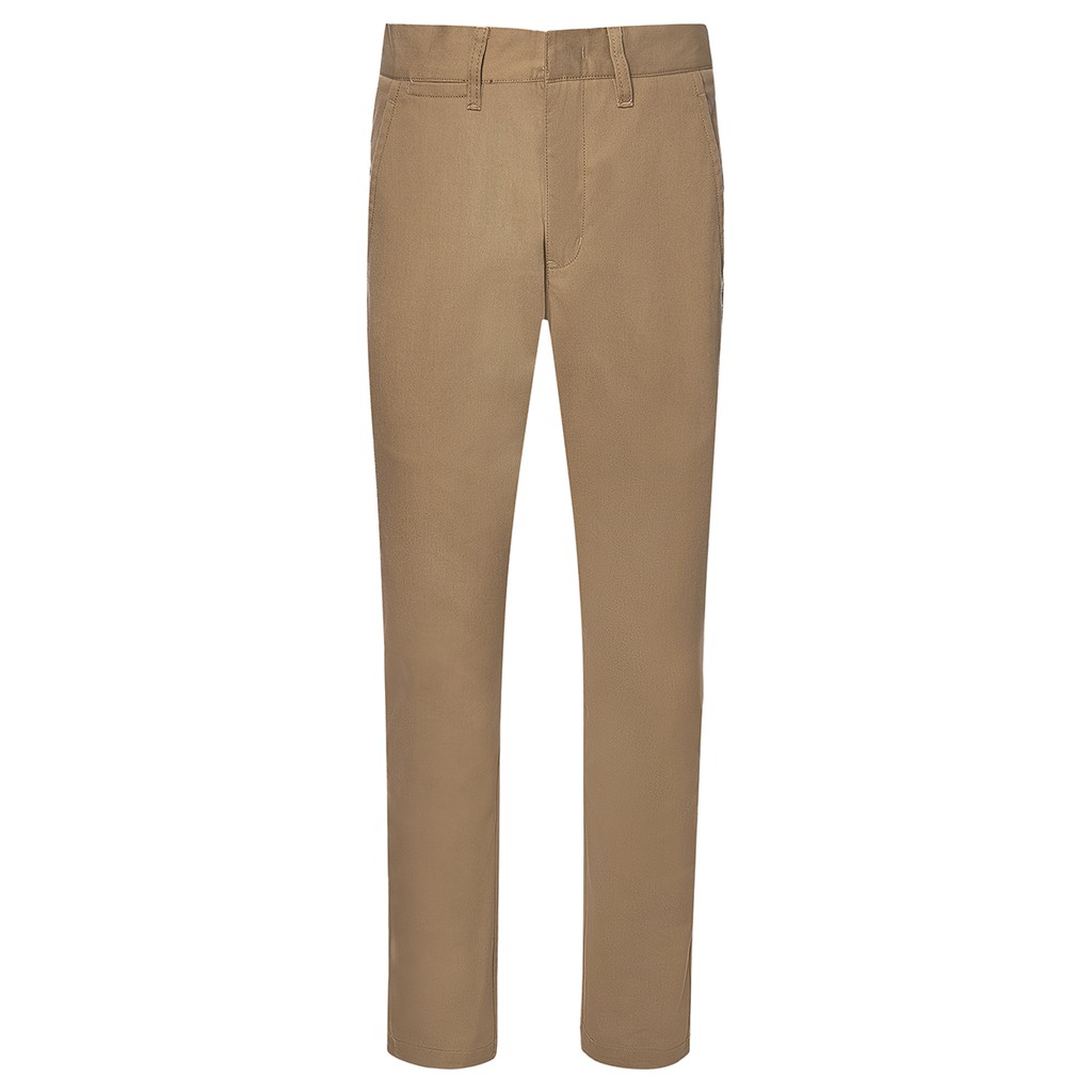 Quần kaki nam Milvus màu nâu MVPN014MKKBR03