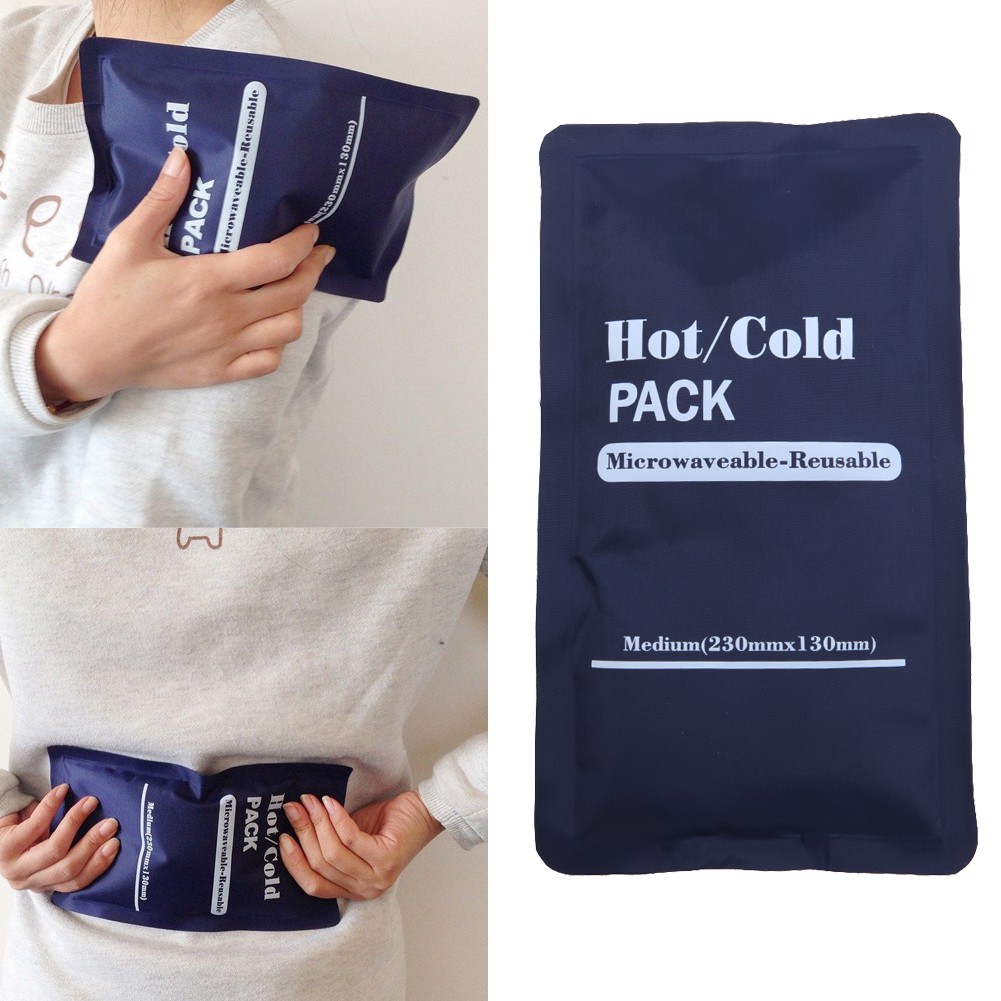 (Hàng Mới Về) Gel Nóng / Lạnh Tái Sử Dụng Không Độc Hại Giúp Giảm Đau Lưng / Lưng