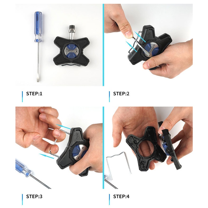 Bộ 2 Đầu Chuyển Đổi Bàn Đạp Bằng ABS Chuyên Dụng Cho Speedplay Zero