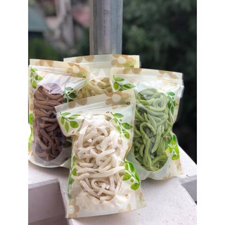 Túi zip đựng bánh, kẹo hoa vàng lá xanh