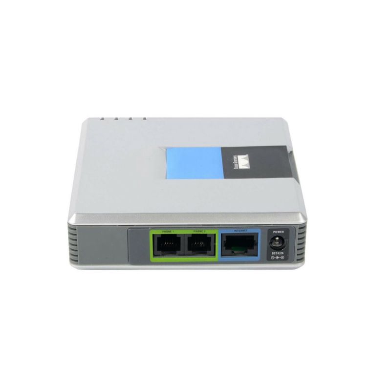 Bộ thiết bị kết nối internet VOIP Gateway 2 cổng giao thức SIP V2 cho điện thoại
