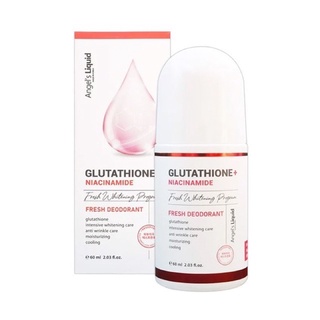 Lăn nách mờ thâm, dưỡng trắng da 7day Angel Liquid Glutathione plus Niacinamide Fresh Deodorant 60ml