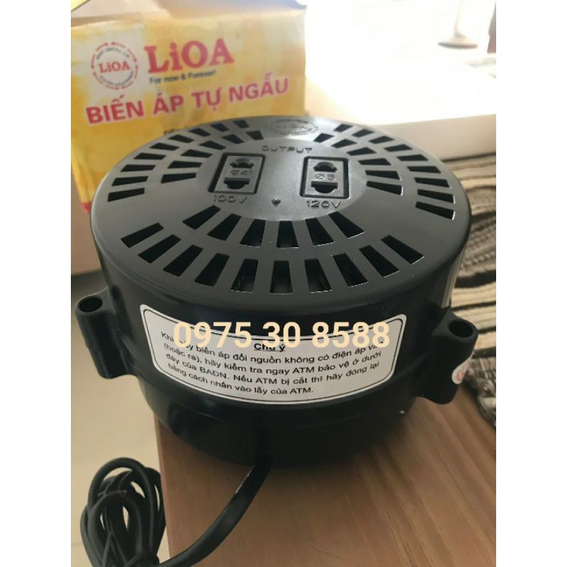 Đổi Nguồn Ghế Massage Bãi 100V 110V 120V sang 220V Biến Áp Lioa 400VA