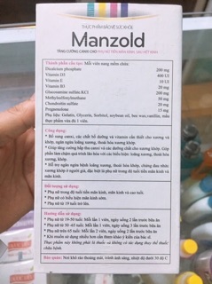 Manzold-canxi (hộp 60viên)