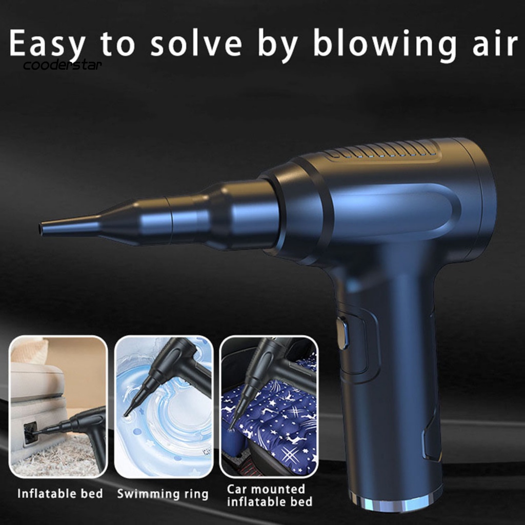 Máy Thổi Khí Nén Làm Sạch Bàn Phím Máy Tính Không Dây Dùng Pin Lâu Dài