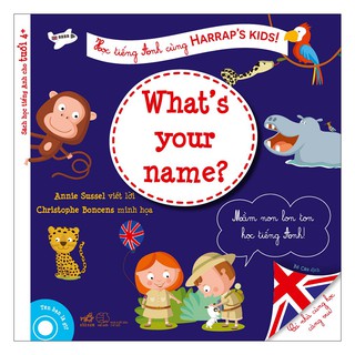 Sách - Học Tiếng Anh Cùng Harraps Kids - Tên Bạn Là Gì?
