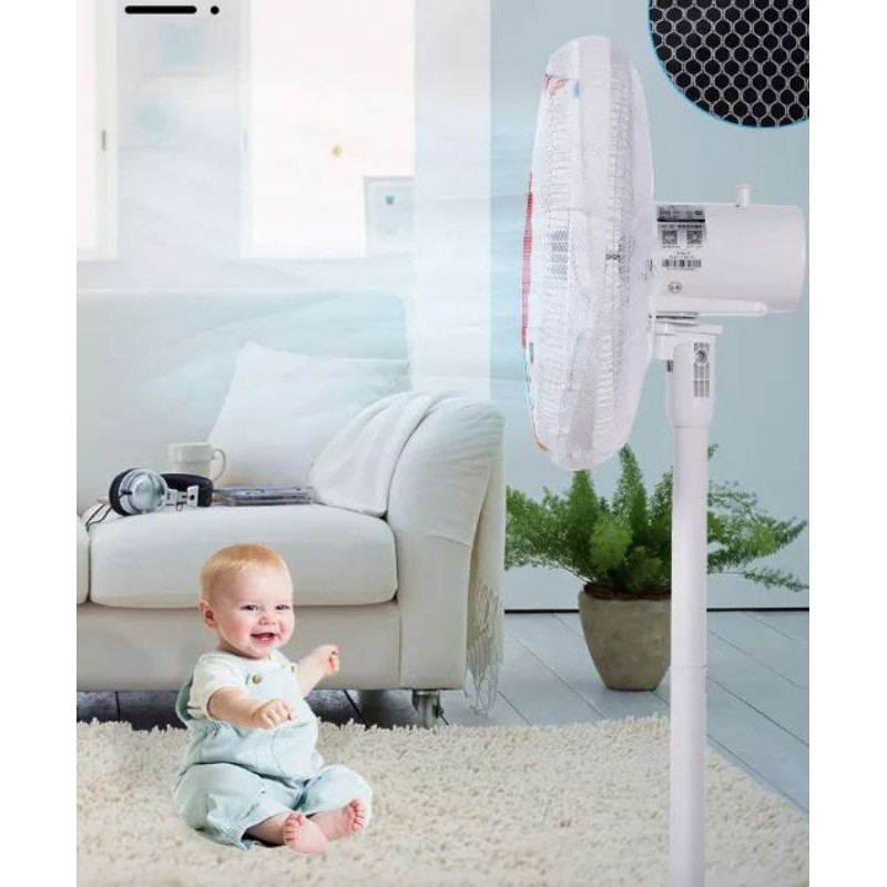 lưới bọc quạt an toàn cho bé