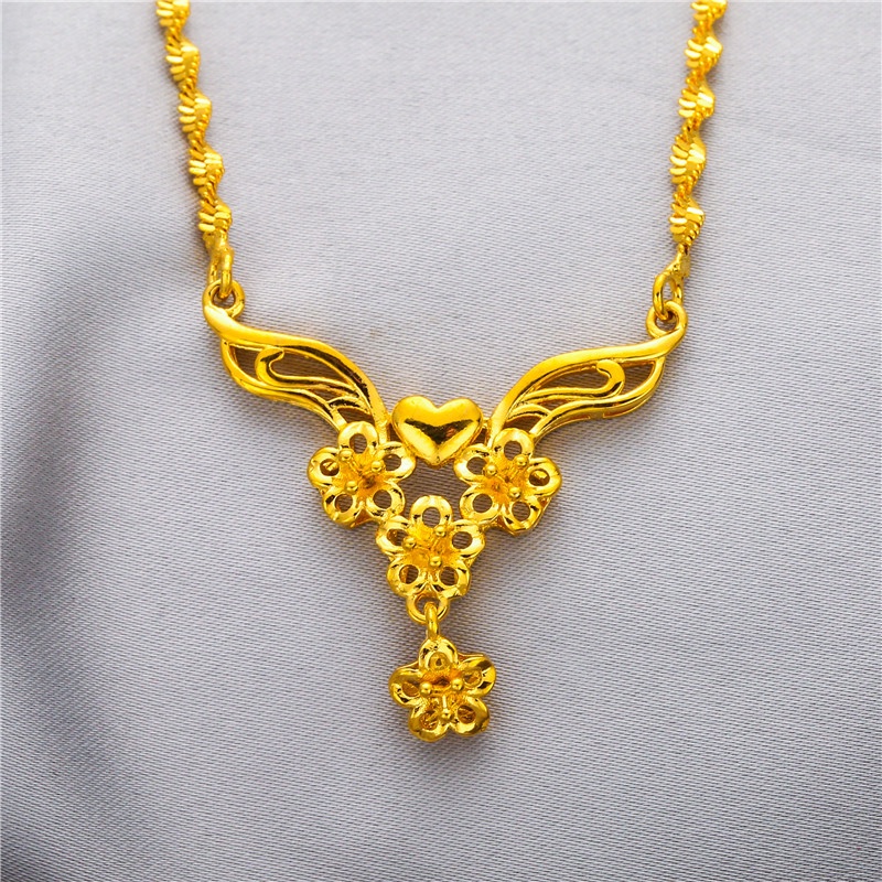 Dây Chuyền Mạ Vàng Đồng 2022 Kiểu Dáng Mới Thời Trang