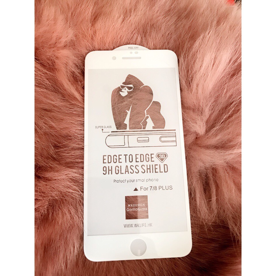 Kính Cường Lực KingKong Cho iphone 7/8PLUS-X-XS-XSMAX-11-11PRO-11PROMAX-12-12PRO Full Màn