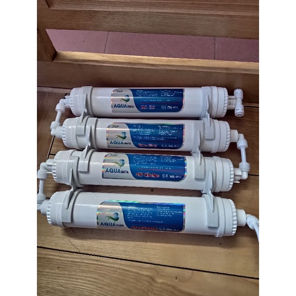Combo bộ lõi lọc khoáng Aqua,lõi lọc chính hãng  tạo kiềm,tăng độ PH cho nước tinh khiết