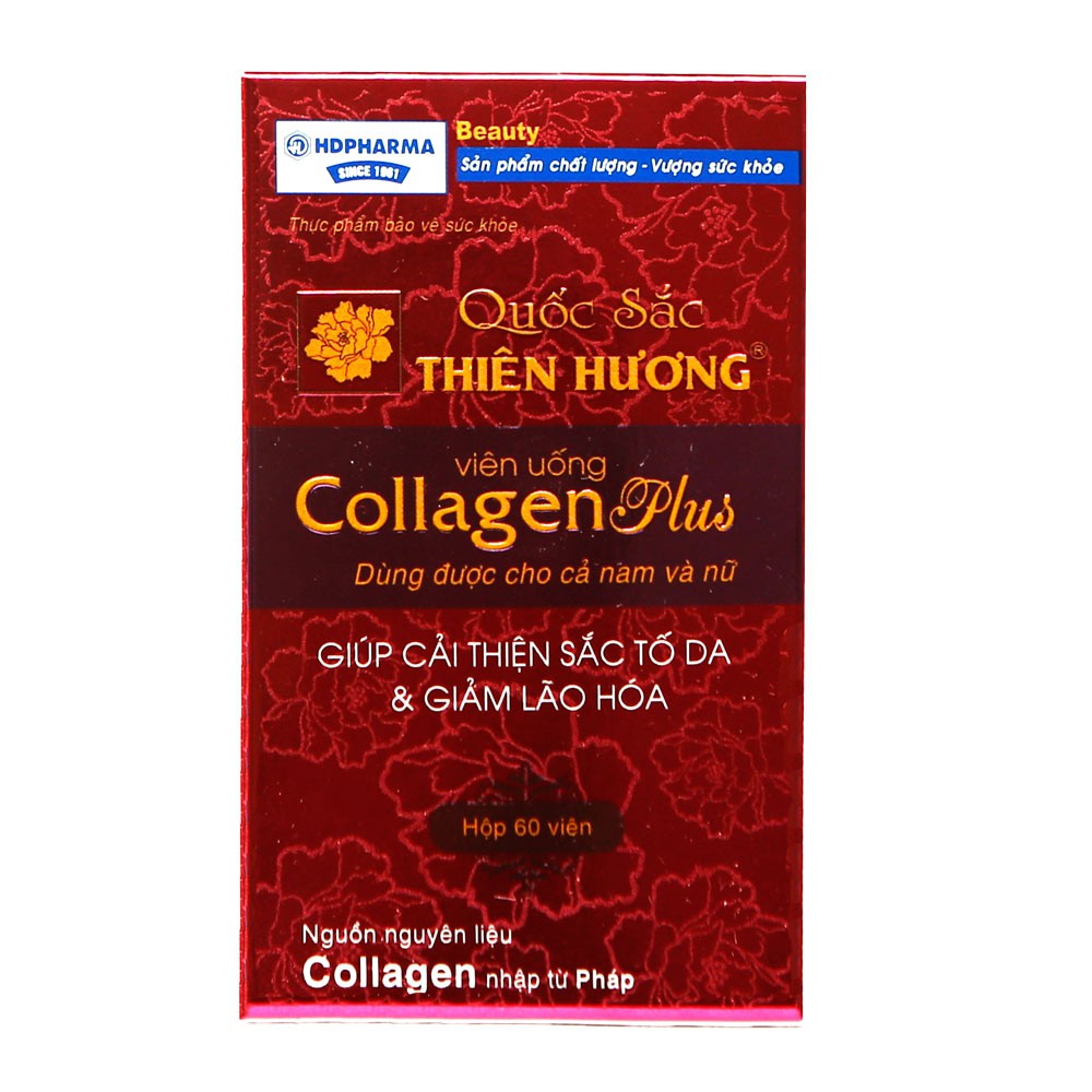 Quốc sắc thiên hương viên uống Collagen Plus bổ sung Collagen