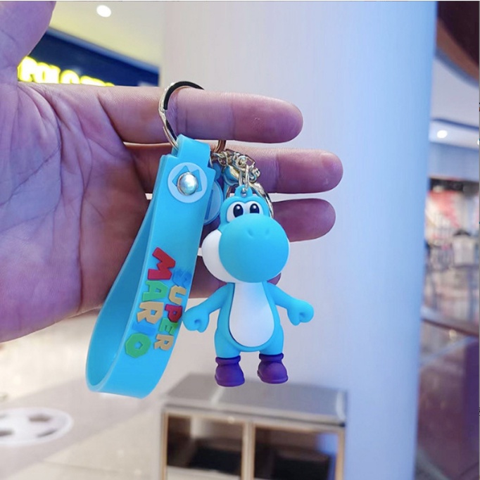 Móc Khóa Cao Cấp Hình Mario Cute phụ kiện Túi Xách dễ thương -Minkey