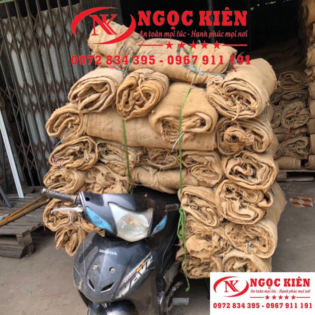 Bao tải đay bảo giưỡng bê tông-bao đay tẩm nhựa đường