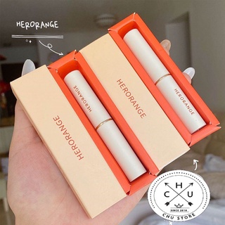 (Bán Buôn Sỉ) Son Dưỡng Môi Có Màu Herorange Vỏ Cam Dưỡng Ẩm Chăm Sóc Môi  Son18