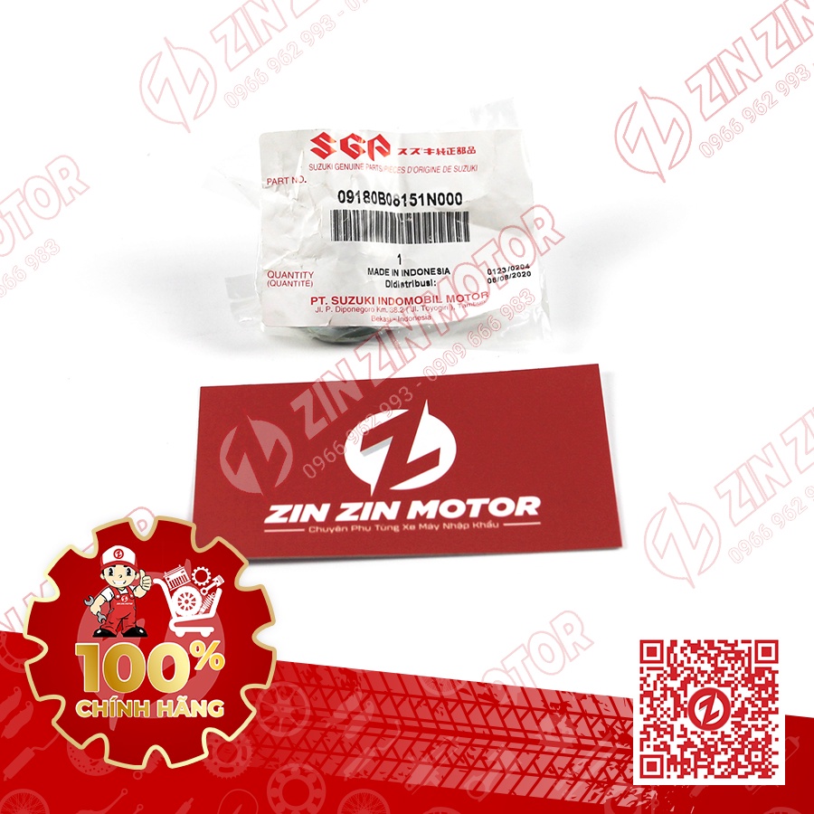 Lông Đền Ốc Treo Pô - Satria FI, Raider FI, GSX R150, GSX S150, Bandit 150, Raider Xăng Cơ - ZIN ZIN M