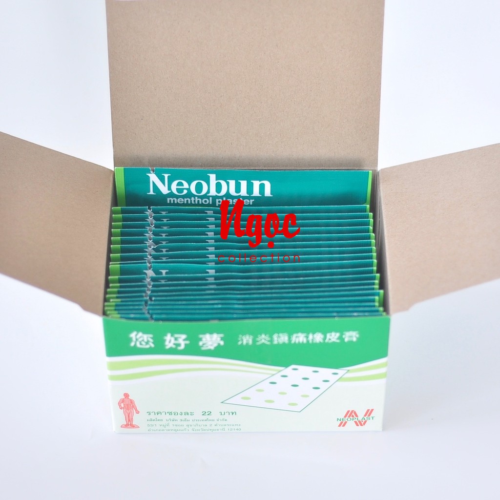 Cao dán giảm đau Neobun Thái Lan
