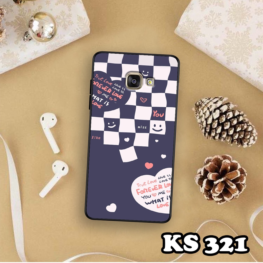 Ốp lưng Samsung A7 2017 - Samsung A5 2017 - Samsung A3 2017 - Ốp in hình họa tiết caro - Chất liệu TPU siêu bền