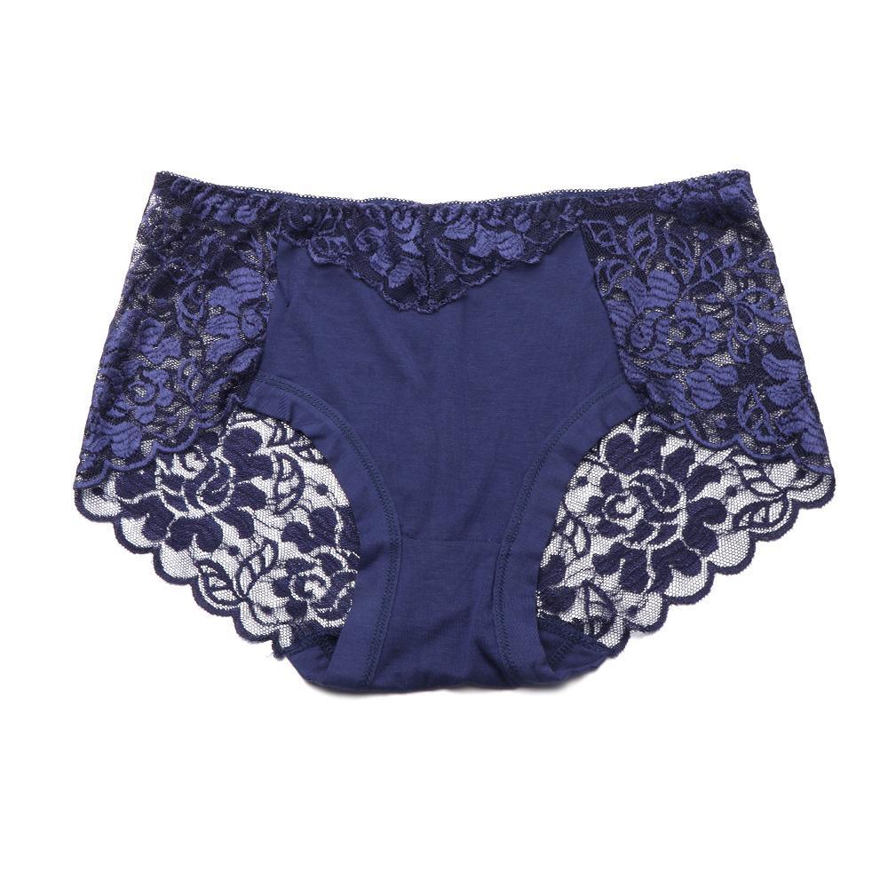 Quần Lót Ren Thoáng Khí Plus Size Cho Nữ