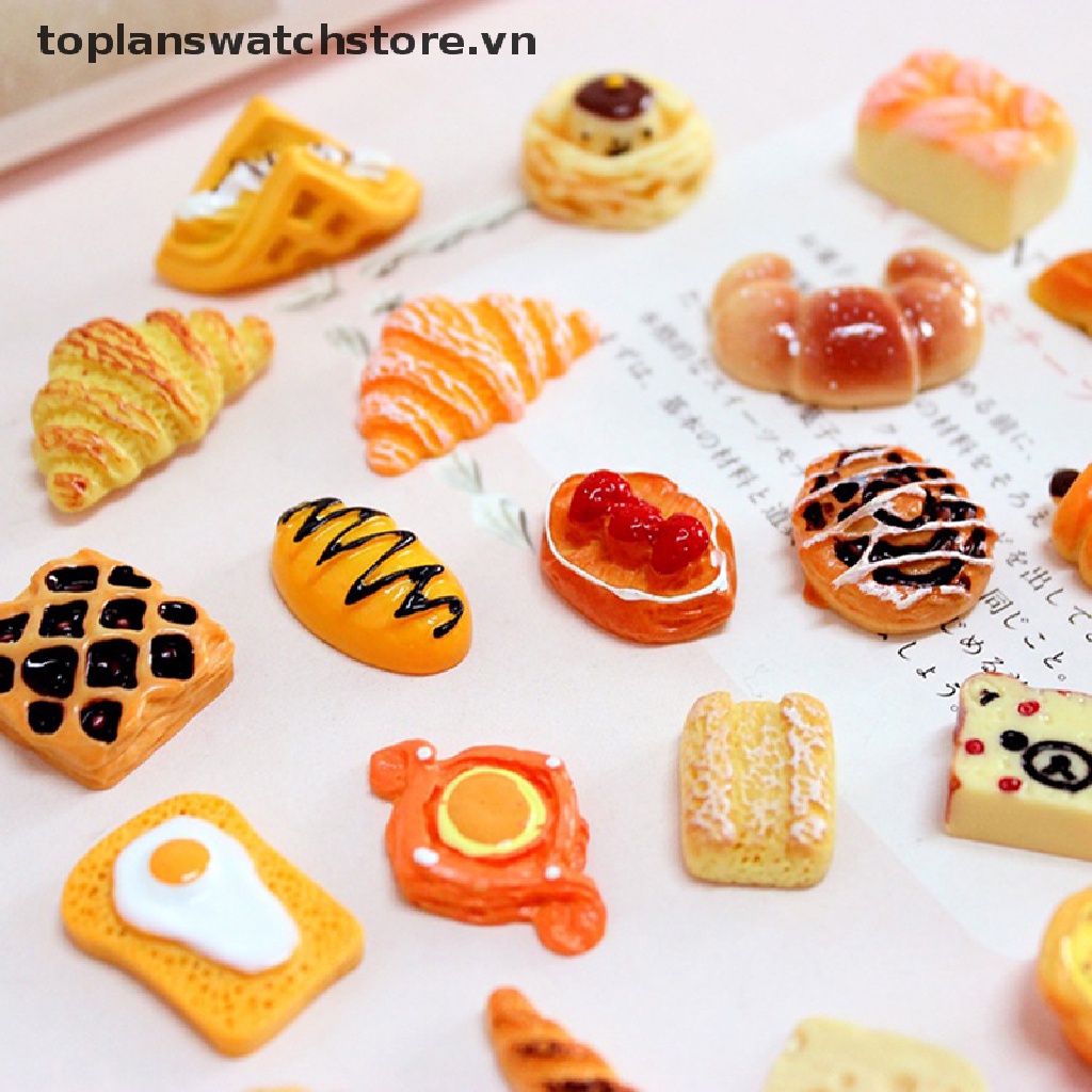 Set 3 Bánh Mì Giả Trang Trí Nhà Búp Bê