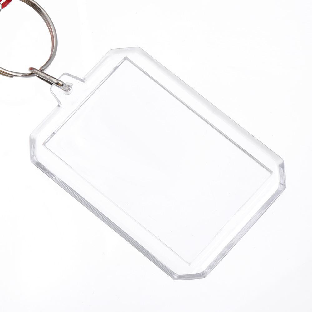 Móc Chìa Khóa / Túi Đựng Thẻ Bằng Acrylic Nhỏ Gọn Trang Trí Hình Idol Cho Nữ Sinh Giá Đỡ