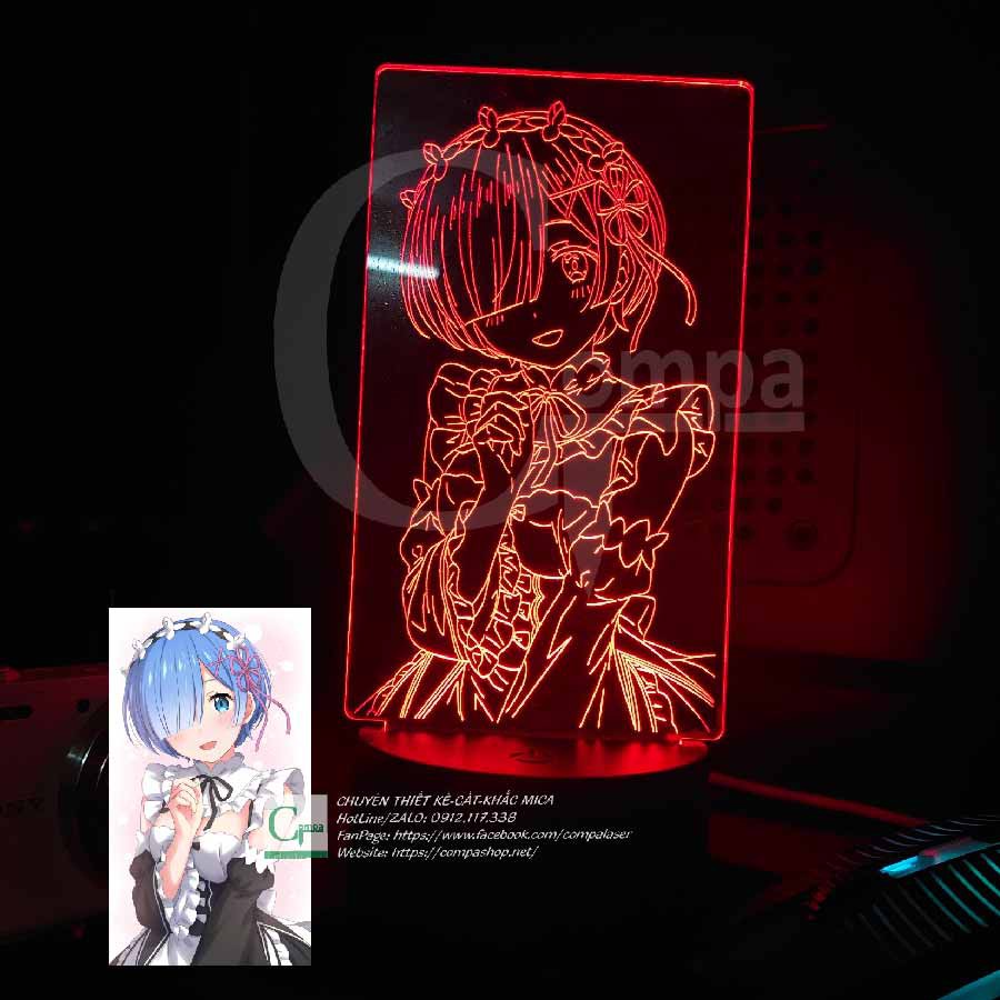 Đèn Ngủ RE ZERO Rem Type 10 AREZ0110 16 MÀU TÙY CHỈNH COMPASHOP