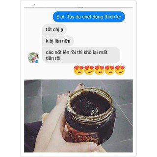 Tẩy tbc body quế hồi caphe Nga