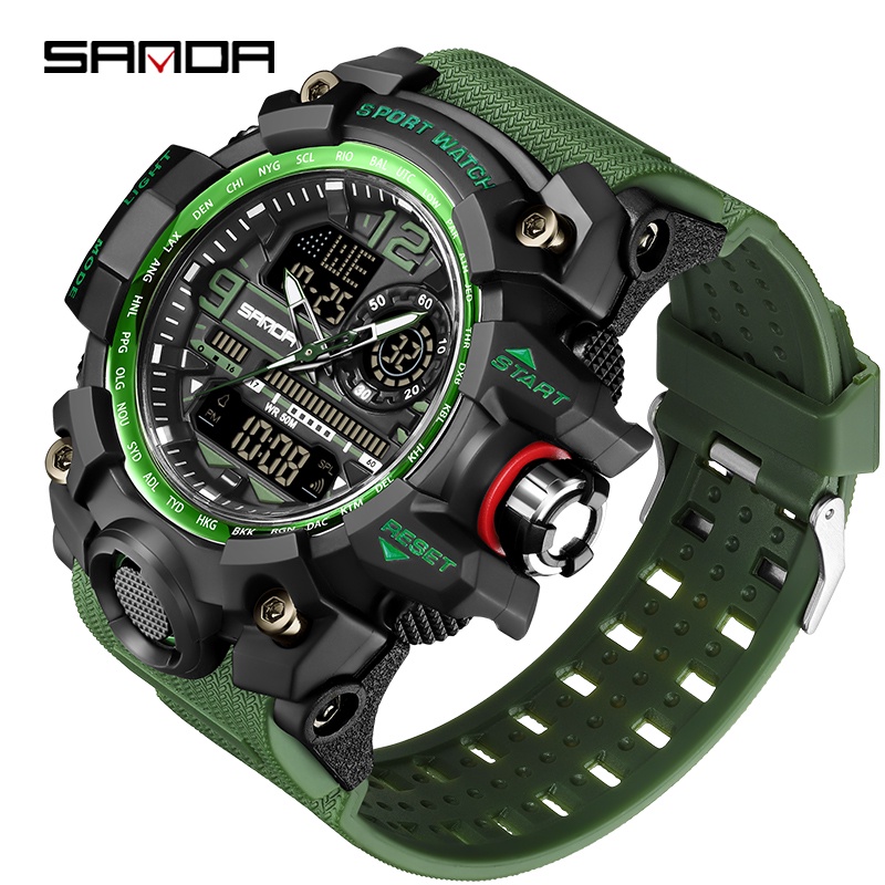 Đồng Hồ Nam Sanda Thiết Kế Đẹp Mắt 3133