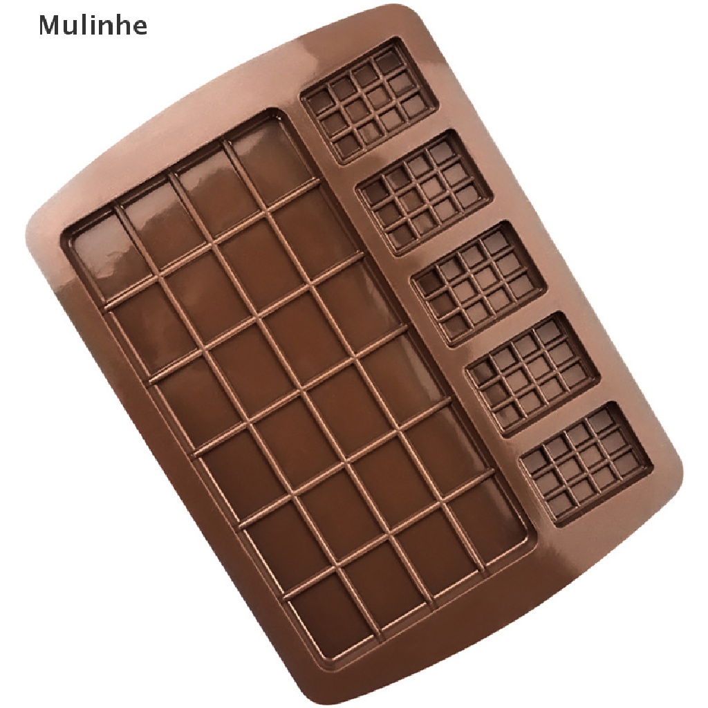 Khuôn Silicone Làm Bánh Waffle / Chocolate Tiện Dụng