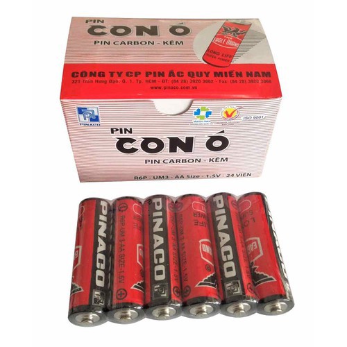 Pin Tiểu Con Ó (Bán lẻ) - Pin AA Giá rẻ