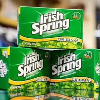 Lốc 3 cục xà bông Irish Spring Original xanh lá thơm mát