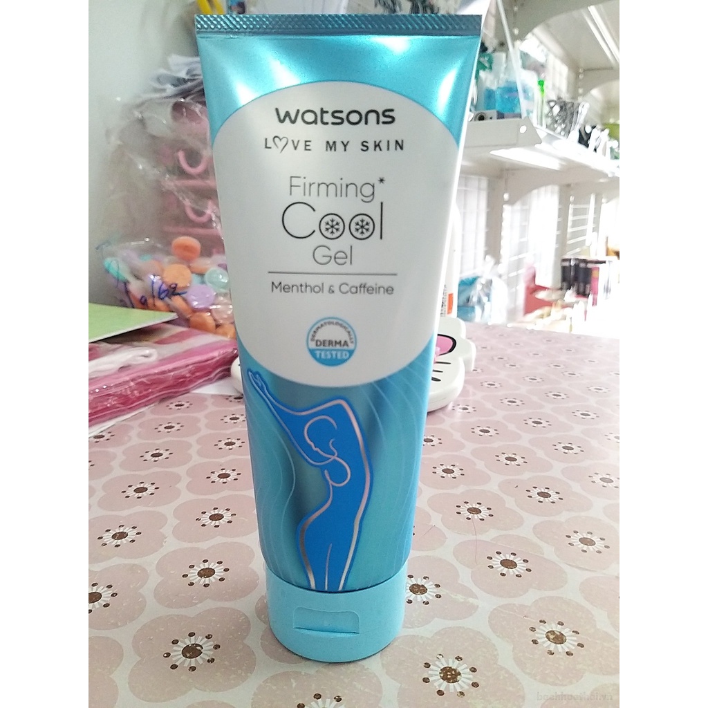 Gel massage tan mỡ WatSoņs Firming Cool Gel Thái Lan mát lạnh không nóng rát