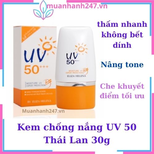 kem chống nắng 💖FREESHIP💖 Kem chống nắng Thái Lan Eliza Helena UV 50 che khuyết điểm chống nắng tối ưu