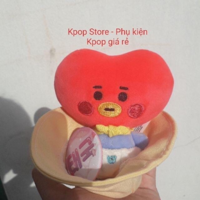 Official Bagcharm BT21 Baby móc khoá
