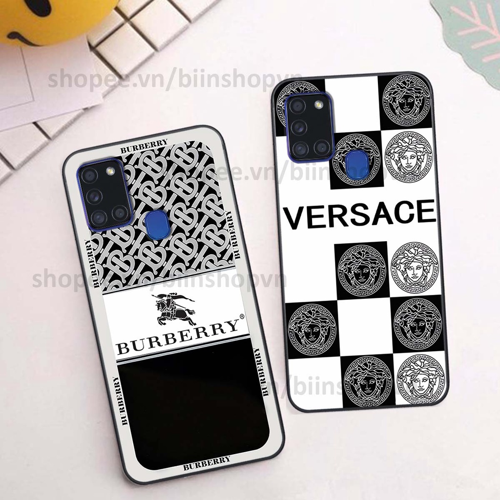 Ốp Samsung A21s in hình các thương hiệu nổi tiếng siêu đẹp, thời trang cá tính