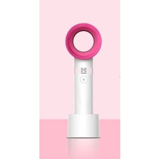 Quạt Mini Cầm Tay Thiết Kế Không Cánh Kết Hợp Cổng Sạc USB Thông Minh