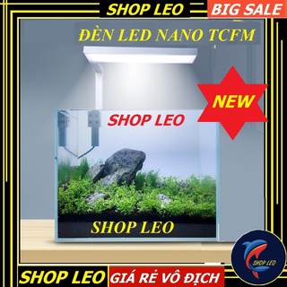 Đèn led thủy sinh TCFM (Màu BẠC) - chuyên dụng cho bể nano - bể cá, hồ thủy sinh -Phụ kiện cá cảnh - shopleo