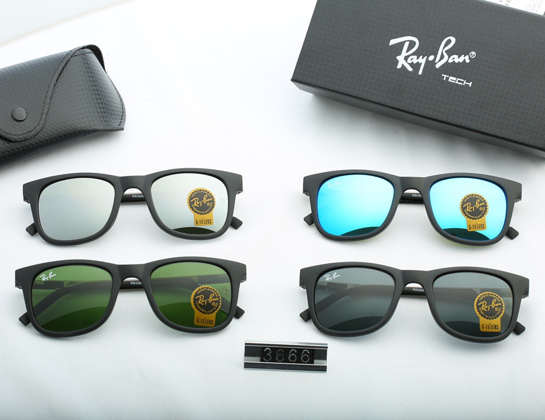 Wayfarer Ray-Ban_ chính hãng Kính râm 2021 Thời trang Hàn Quốc mới Kính râm nam nữ một mảnh Cặp đôi hợp thời trang Du lịch ngoài trời Kính râm lái xes