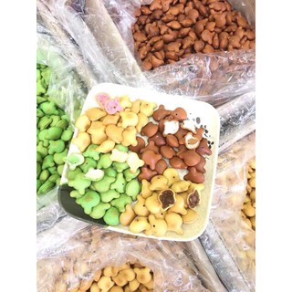 [FREE SHIP HN TỪ 150K] 500 gr bánh gấu nhân kem loại I
