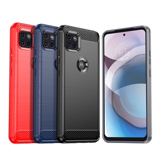 Ốp Điện Thoại tpu Silicone Mềm Chống Sốc Họa Tiết Sợi Carbon Cho Motorola MOTO G 5G One 5G Ace