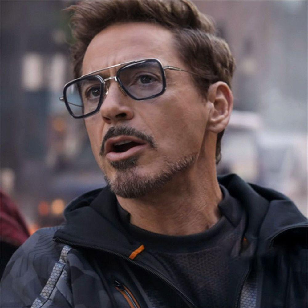 Rowans Tony Stark Kính Râm Vuông Sang Trọng