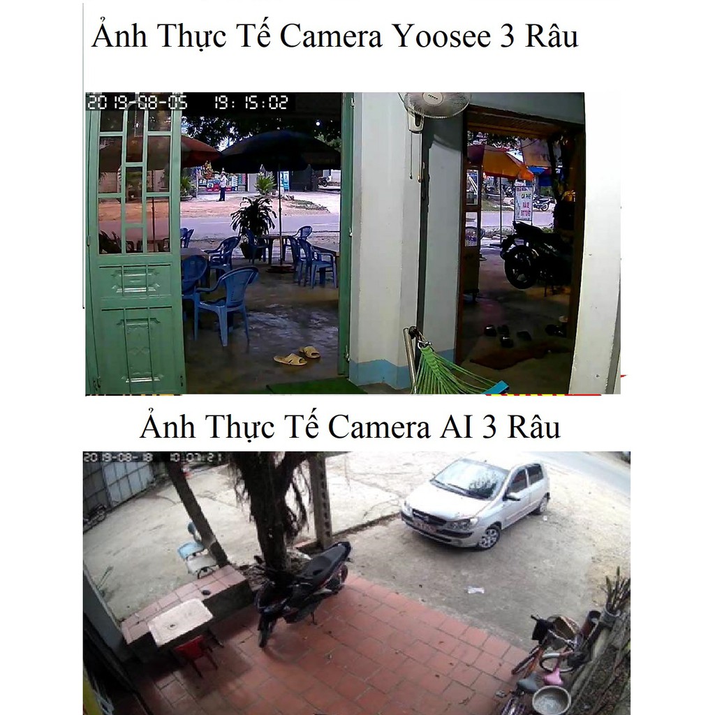 Camera Yoosee 3 Anten IP wifi - Chuẩn FullHD 1080