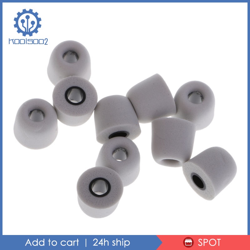 5 Cặp miếng đệm tai nghe bằng xốp mềm chống ồn chất lượng cao