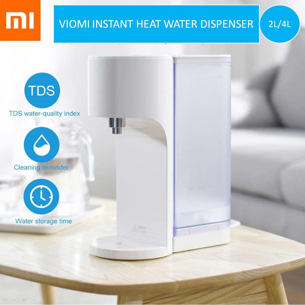 [Mã 159ELSALE hoàn 7% đơn 300K] Máy nước nóng thông minh # Xiaomi Yunmi Instant Drinking Water Bar 2L