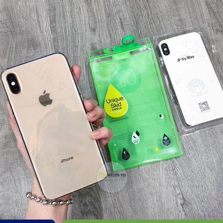 Ốp lưng iPhone Xs Max OU Case silicon dẻo trong