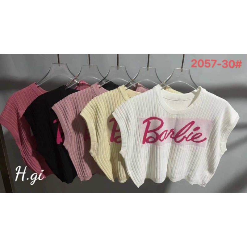 Áo len montoghi tay hến barbie hàng QC