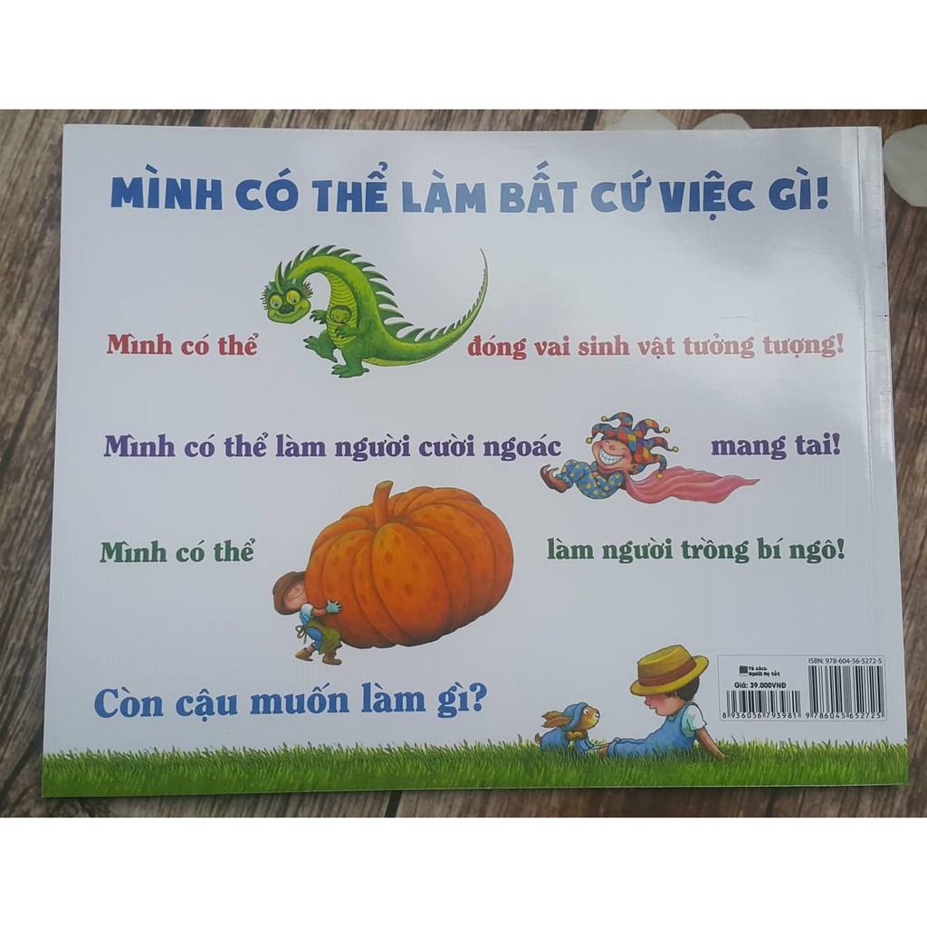 Sách - Mình Có Thể Làm Bất Cứ Việc Gì! – I Can Be Anything! (Picture Book Song Ngữ 3-8 tuổi)