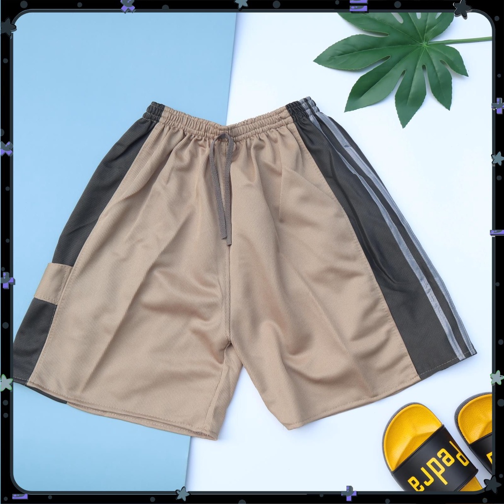 Quần đùi nam Vt115  - Quần short nam mặc nhà thoáng mát phù hợp cho nhửng bạn nam từ 35- 80kg K-21