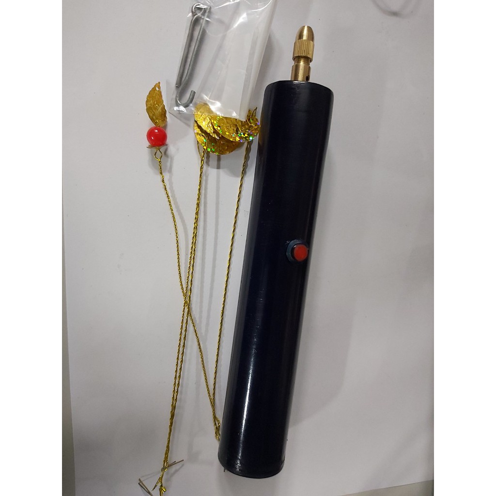 Máy se dây kẽm làm cây kim tiền