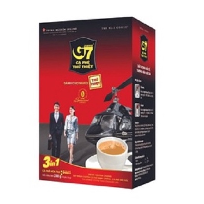 [Cà Phê G7] Combo 2 Hộp Cà Phê Sữa Hòa Tan - Hộp 18 gói - Trung Nguyên Legend G7 3in1