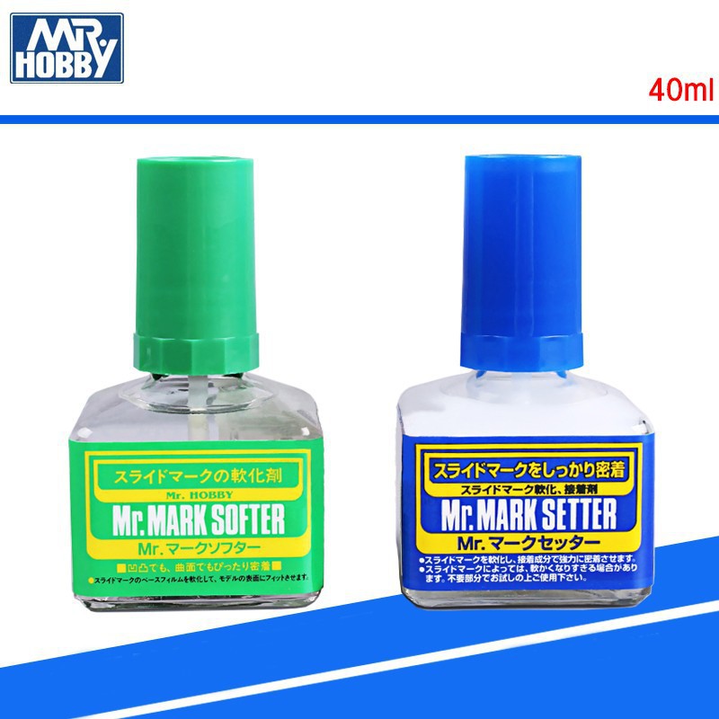 Dung Dịch Dính Và Làm Mềm Decal Mr. Mark SOFTER MS231 Và Mr. Mark SETTER MS232 - mohinhviett